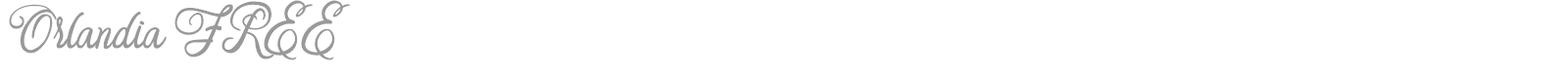 Orlandia font preview
